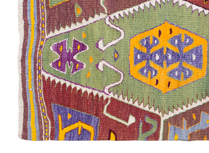 Vintage Turkish Nomadic Rug, 4.7 x 2.11 ft Rug, 140 x 90 cm