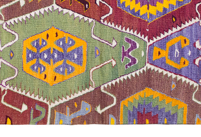 Vintage Turkish Nomadic Rug, 4.7 x 2.11 ft Rug, 140 x 90 cm