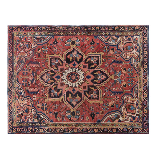 Vintage Turkish Oushak 120x130 cm (3'11" x 4'3")