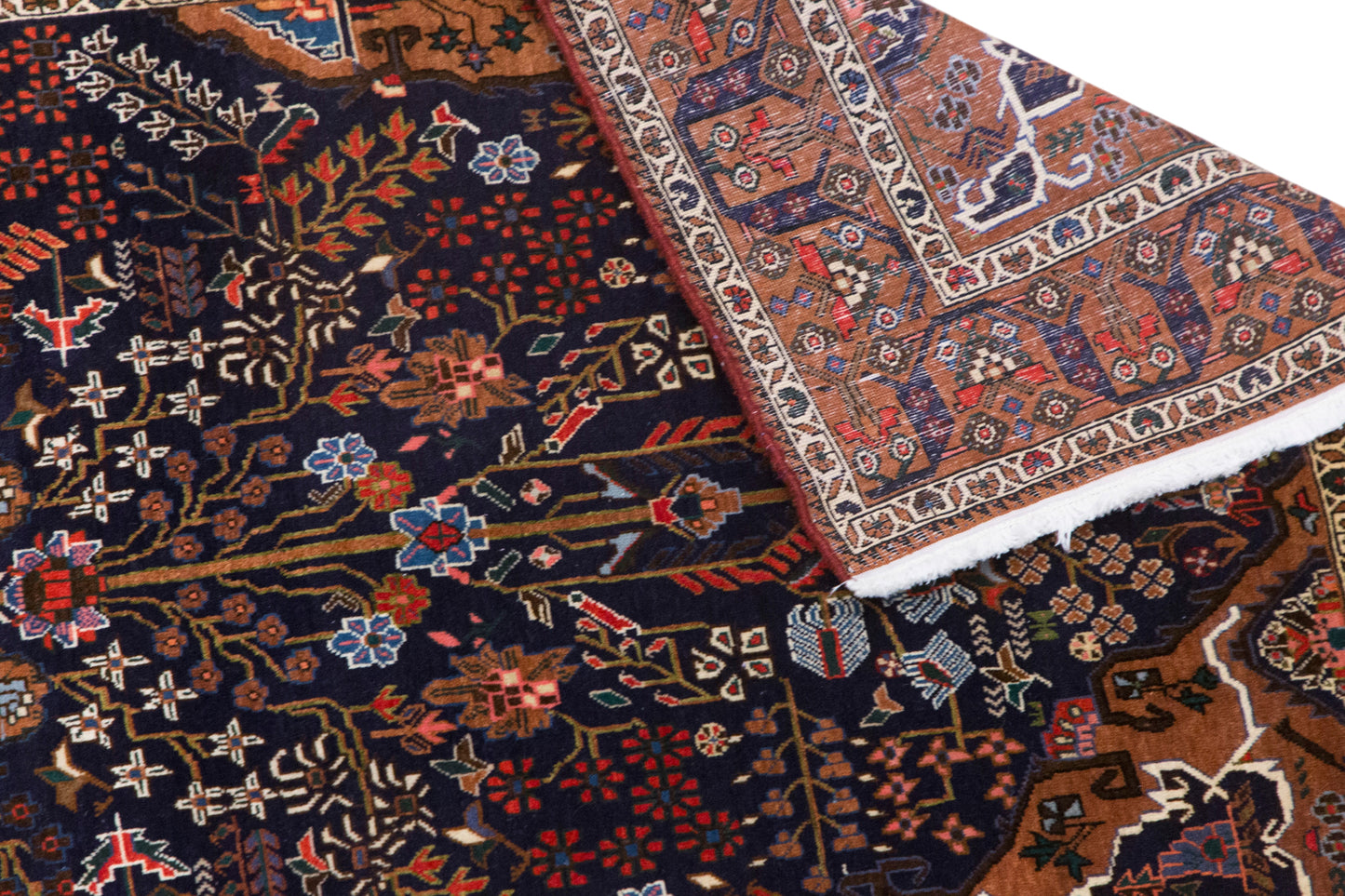 Vintage Turkish Oushak Rug, 125 x 185 cm (Approx. 4'1" x 6'1")