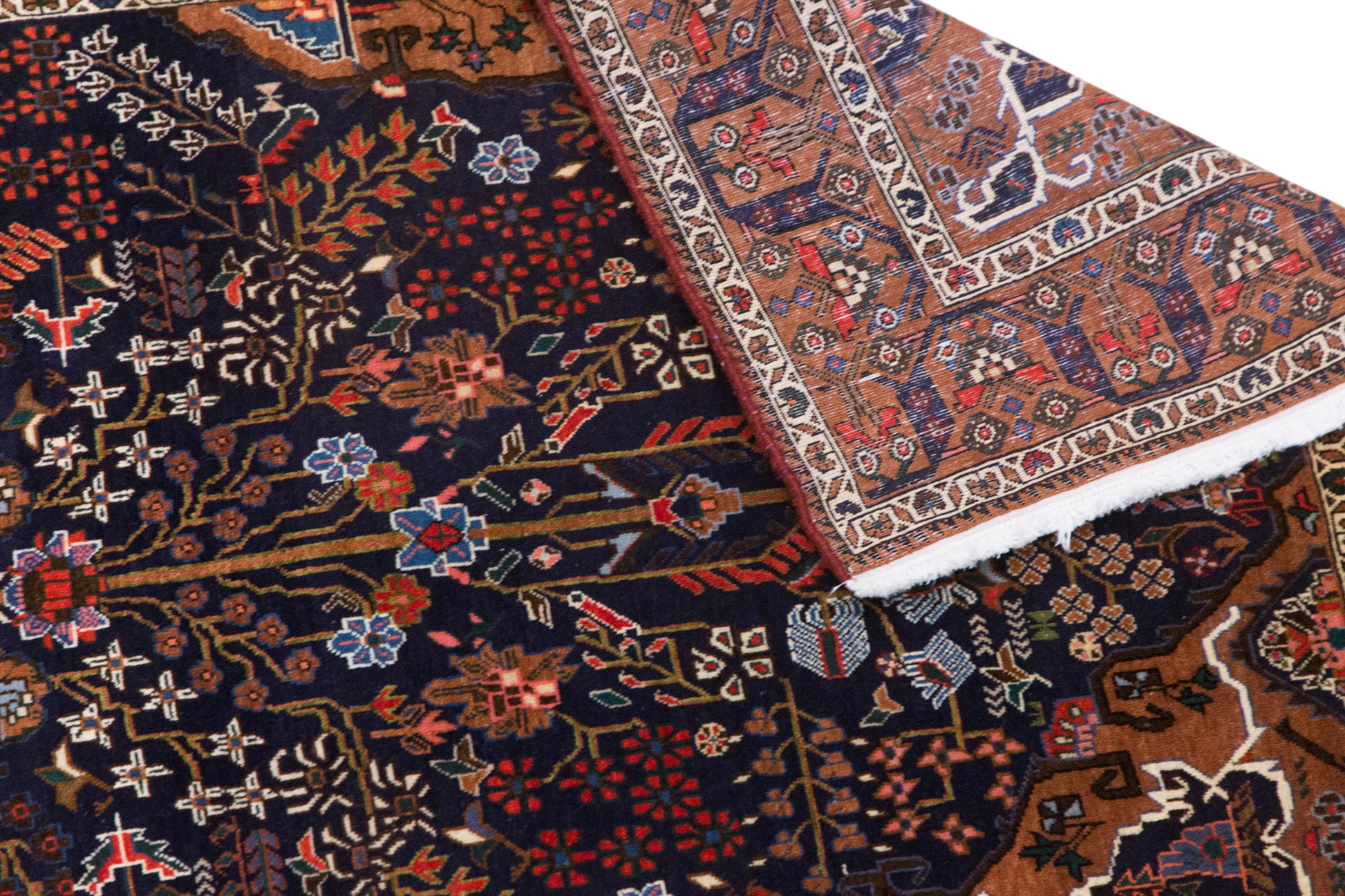 Vintage Turkish Oushak Rug, 125 x 185 cm (Approx. 4'1" x 6'1")