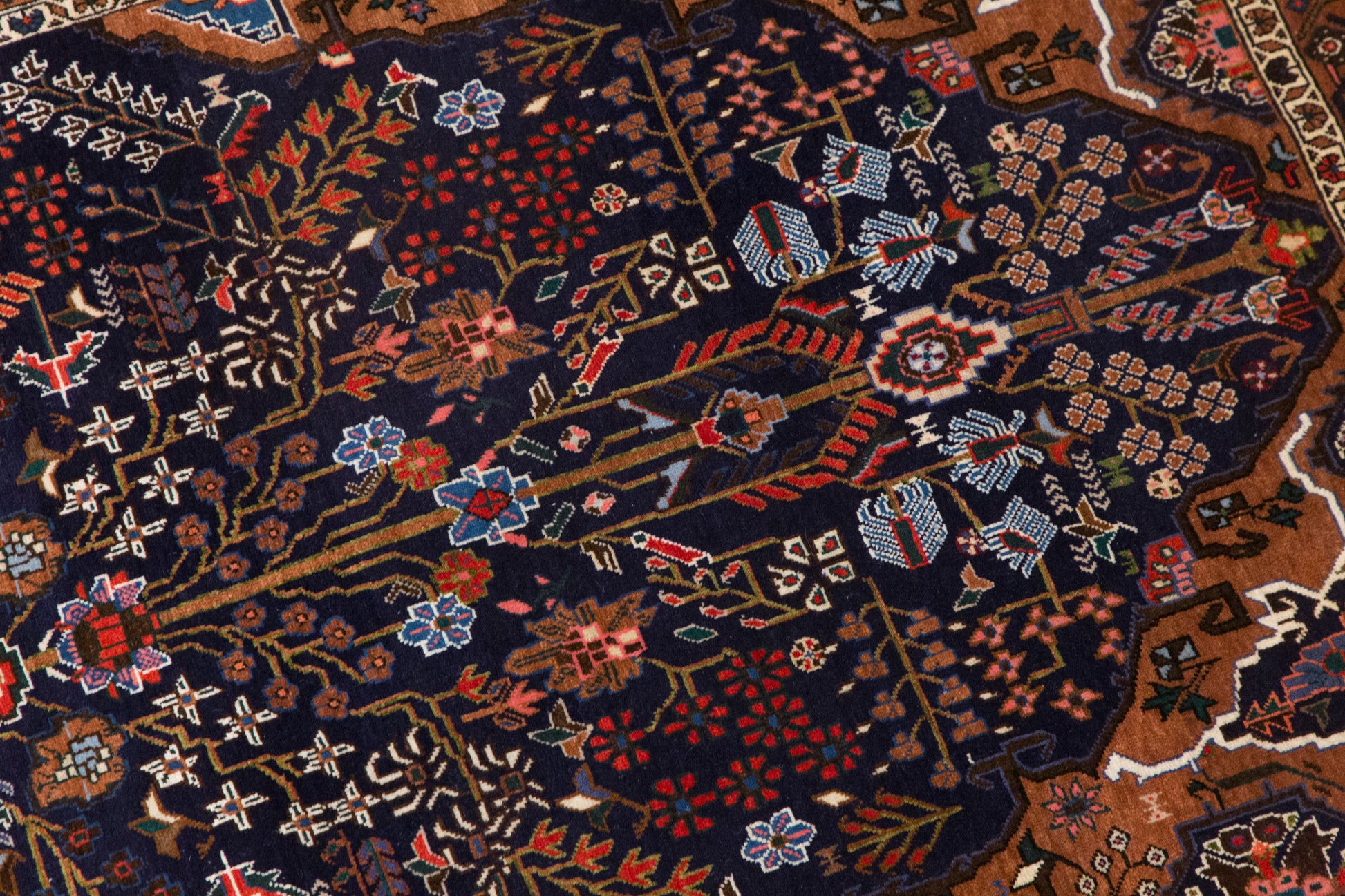 Vintage Turkish Oushak Rug, 125 x 185 cm (Approx. 4'1" x 6'1")