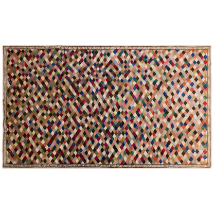 Vintage Turkish Oushak Rug, 4'4 x 7'7 feet / 132 x 230 cm
