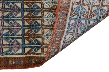 Vintage Turkish Oushak Rug 106x163 cm (3'6" x 5'4")