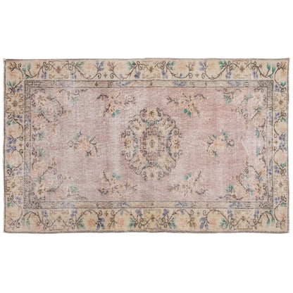 Vintage Turkish Oushak Rug - 114 x 210 cm / 3.8 x 6.6 feet