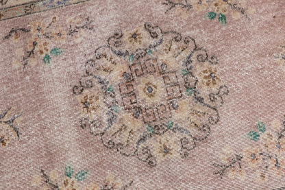 Vintage Turkish Oushak Rug - 114 x 210 cm / 3.8 x 6.6 feet