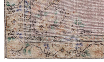 Vintage Turkish Oushak Rug - 114 x 210 cm / 3.8 x 6.6 feet