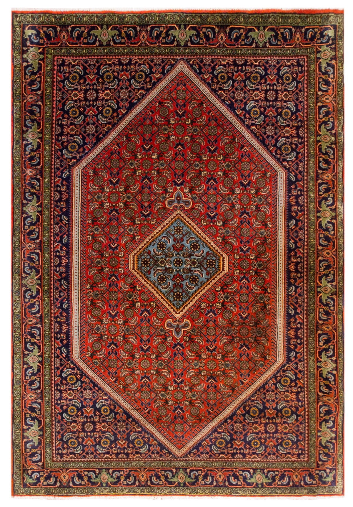 Vintage Turkish Oushak Rug - 121 x 174 cm | 3'11 x 5'9 feet