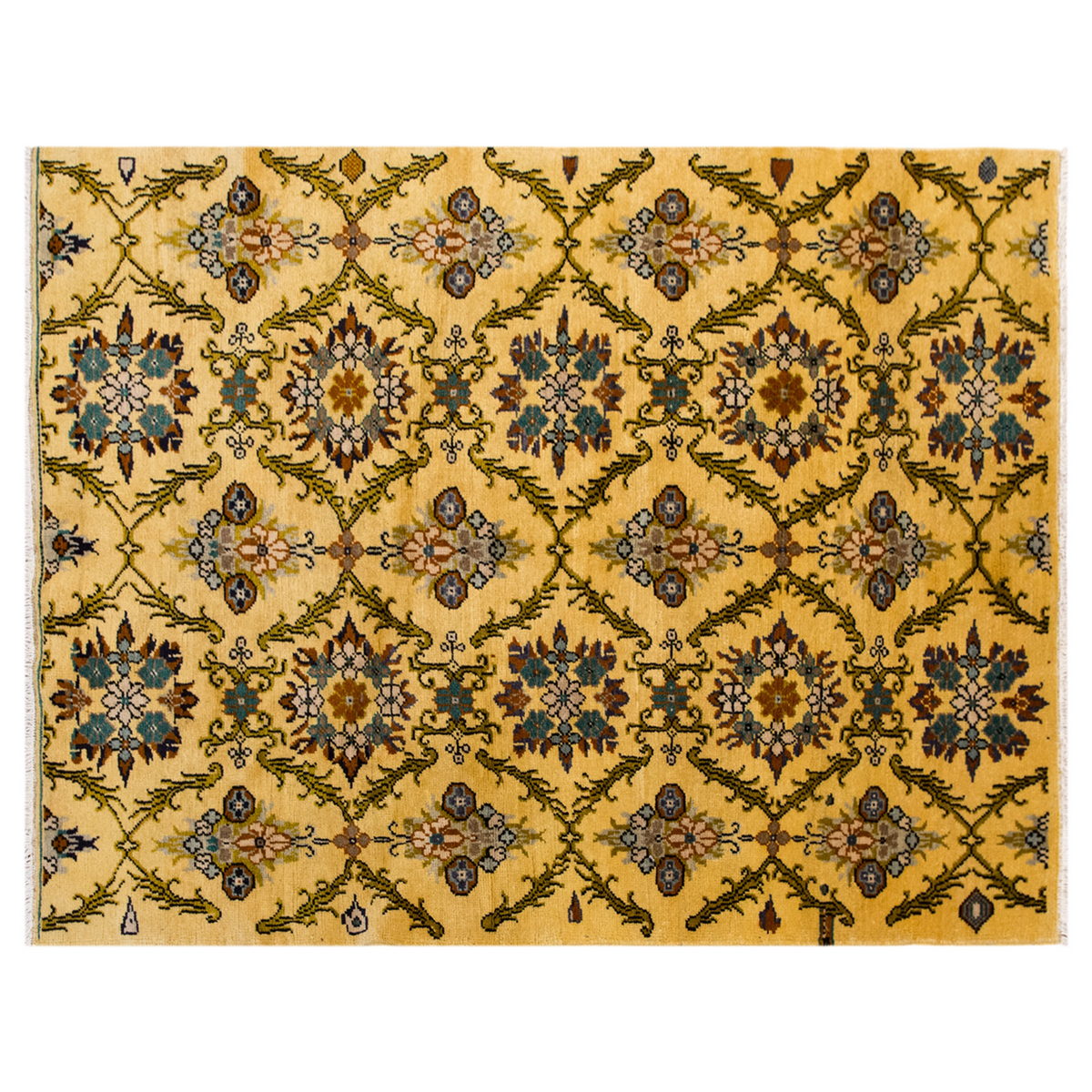 Vintage Turkish Oushak Rug 122x184 cm (4x6 ft)