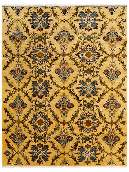 Vintage Turkish Oushak Rug 122x184 cm (4x6 ft)