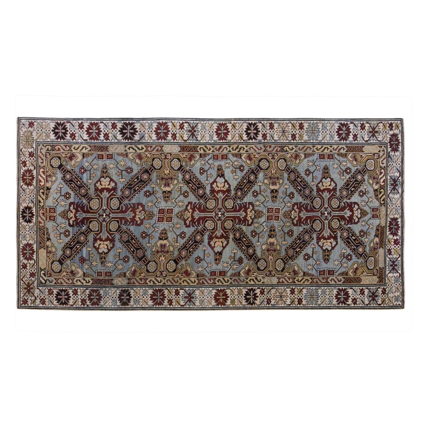 Vintage Turkish Oushak Rug 145 x 300 cm | 4.9 x 9.10 ft
