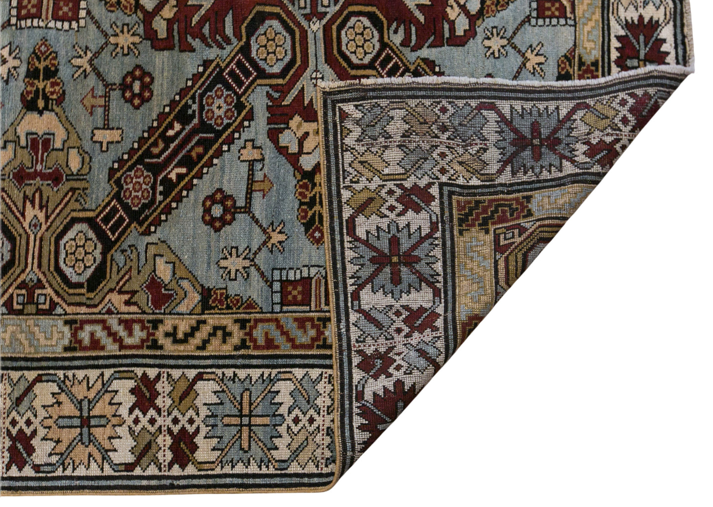 Vintage Turkish Oushak Rug 145 x 300 cm | 4.9 x 9.10 ft