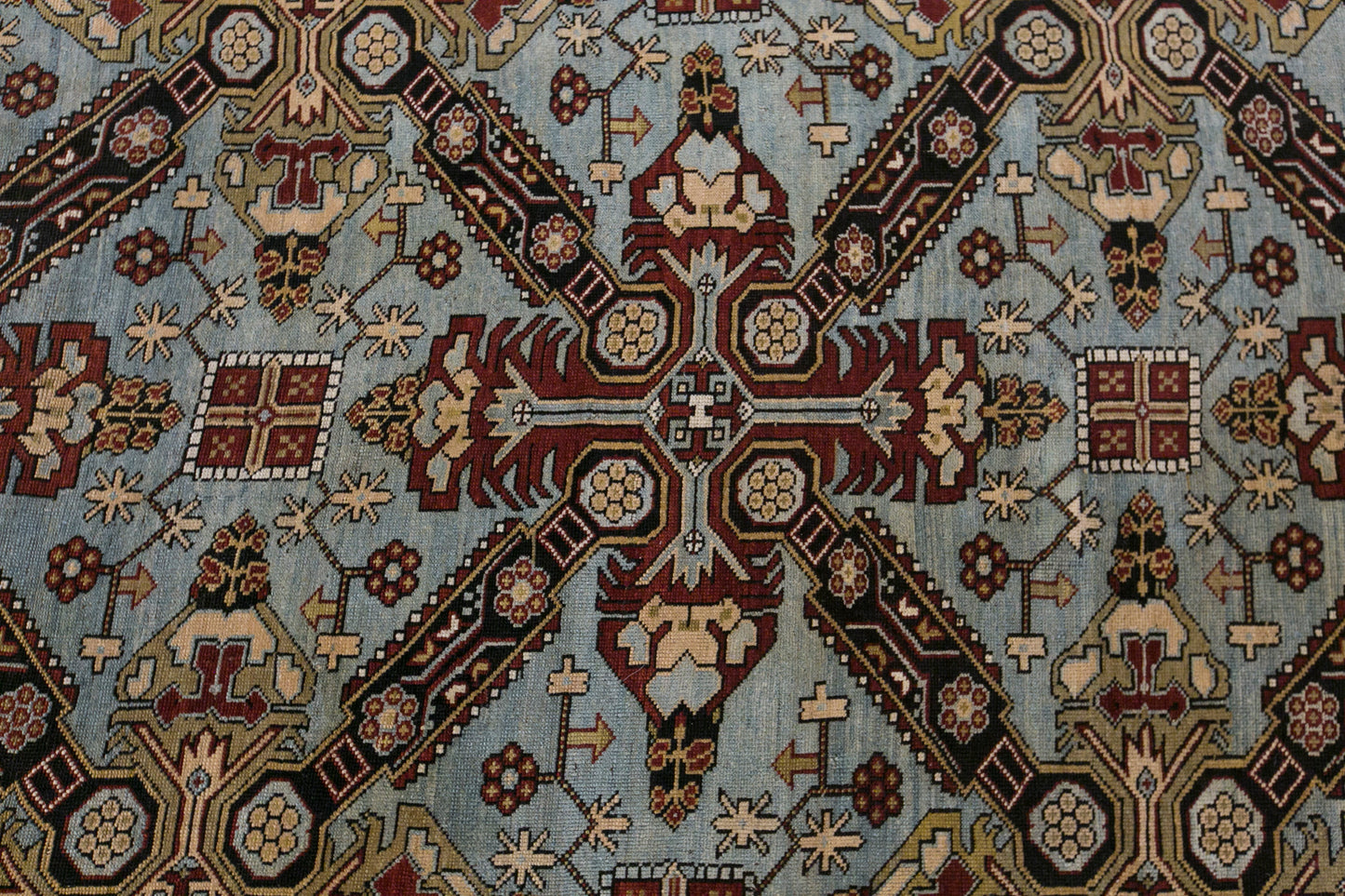Vintage Turkish Oushak Rug 145 x 300 cm | 4.9 x 9.10 ft