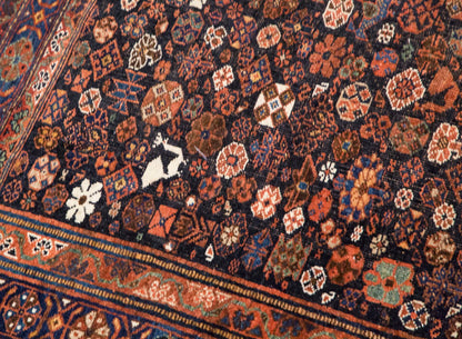 Vintage Turkish Oushak Rug - 165 x 220 cm / 5.4 x 7.2 feet