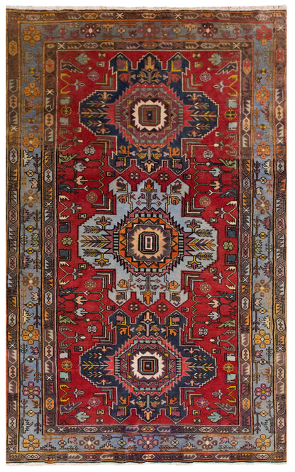 Vintage Turkish Oushak Rug - 3’10 x 6 feet | 118 x 182 cm