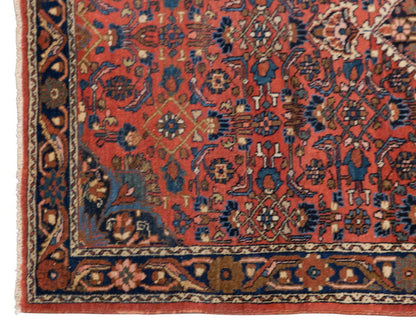 Vintage Turkish Oushak Rug - 3'5 x 5'2 feet / 105 x 158 cm