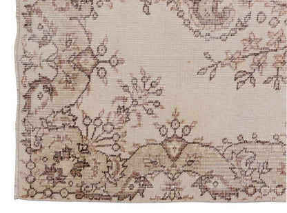 Vintage Turkish Oushak Rug - 3.7 x 5.8 ft | 120 x 218 cm