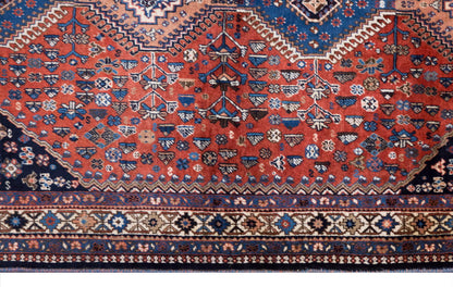 Vintage Turkish Oushak Rug - 4'10 x 7'5 ft | 148 x 225 cm