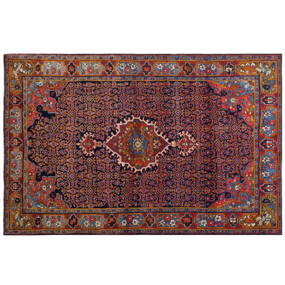 Vintage Turkish Oushak Rug - 4'4 x 6'9 feet | 133 x 205 cm