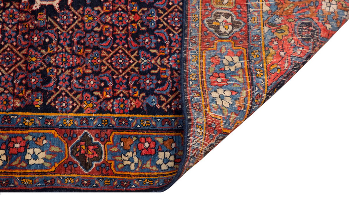 Vintage Turkish Oushak Rug - 4'4 x 6'9 feet | 133 x 205 cm