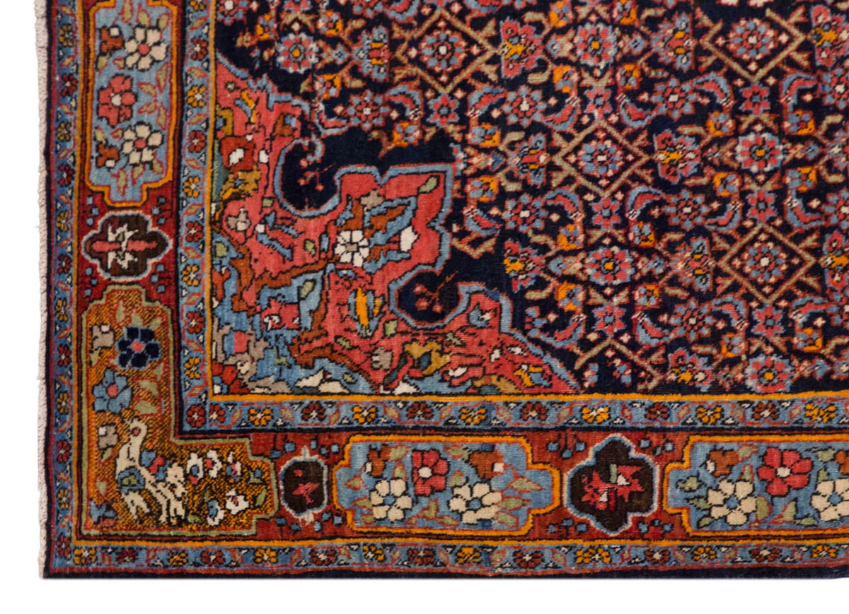 Vintage Turkish Oushak Rug - 4'4 x 6'9 feet | 133 x 205 cm