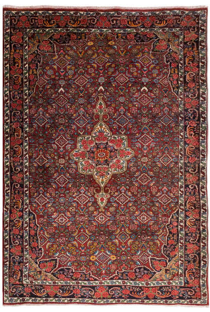 Vintage Turkish Oushak Rug - 4'6 x 6'9 feet | 137x206 cm