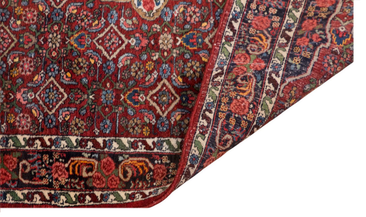 Vintage Turkish Oushak Rug - 4'6 x 6'9 feet | 137x206 cm
