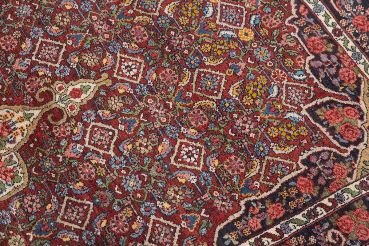 Vintage Turkish Oushak Rug - 4'6 x 6'9 feet | 137x206 cm