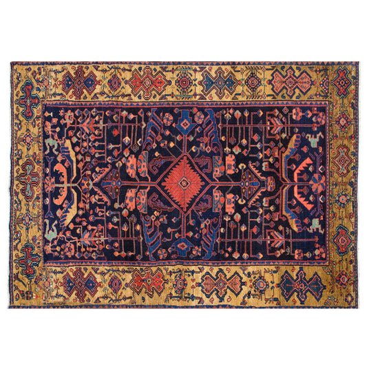 Vintage Turkish Oushak Rug - 4.5 x 12.5 feet | 142 x 215 cm
