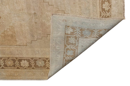 Vintage Turkish Oushak Rug – 3.9 x 8.2 ft / 120 x 250 cm