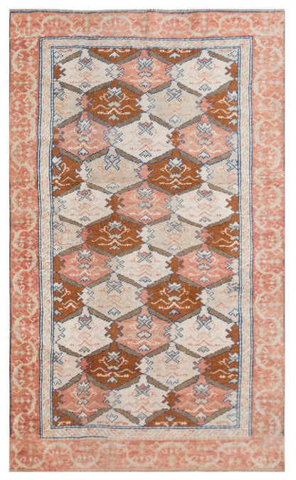 Vintage Turkish Oushak Rug 95x160 cm (3x5 ft)
