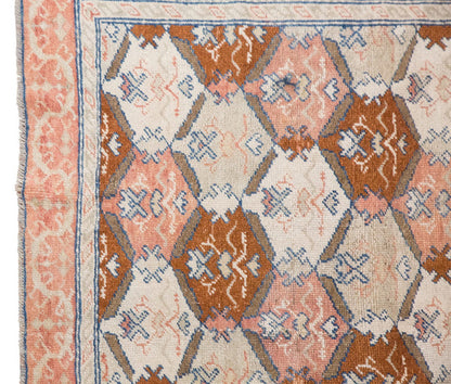 Vintage Turkish Oushak Rug 95x160 cm (3x5 ft)