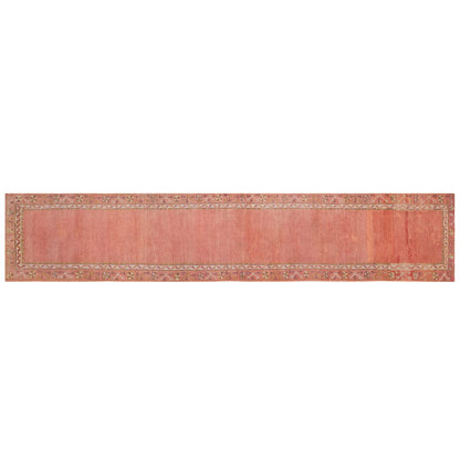Vintage Turkish Oushak Rug Runner - 90 x 456 cm / 3 x 15 feet