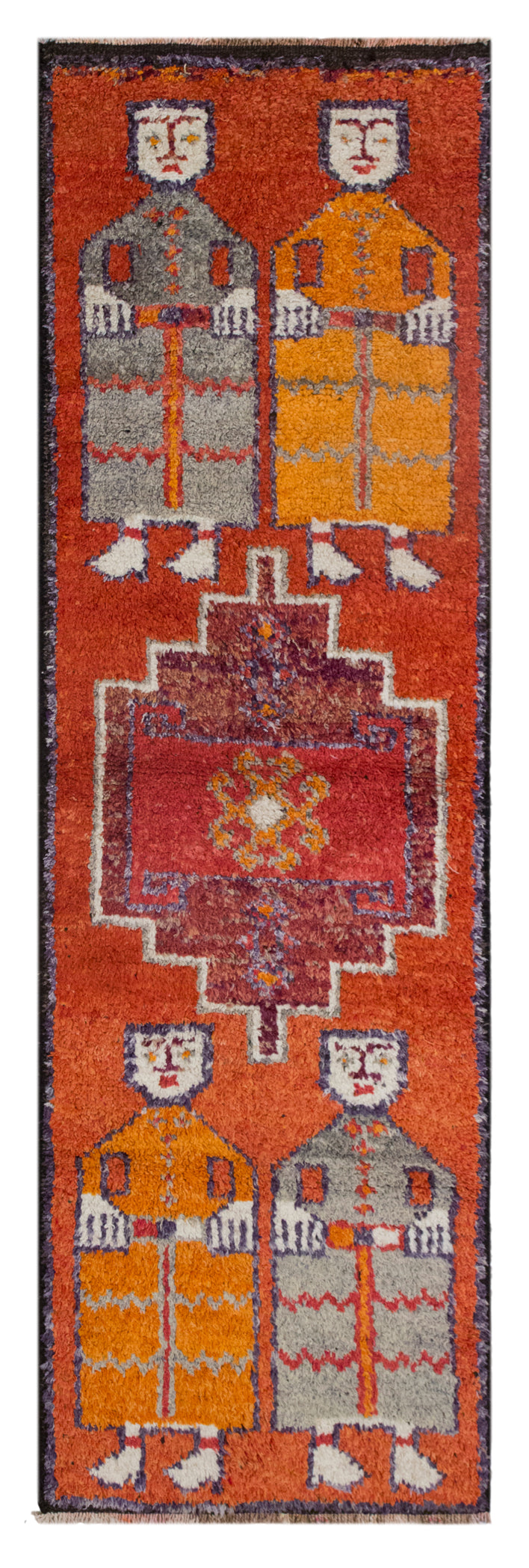 Vintage Turkish Oushak Runner 3x9 ft | 95 x 270 cm