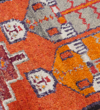 Vintage Turkish Oushak Runner 3x9 ft | 95 x 270 cm