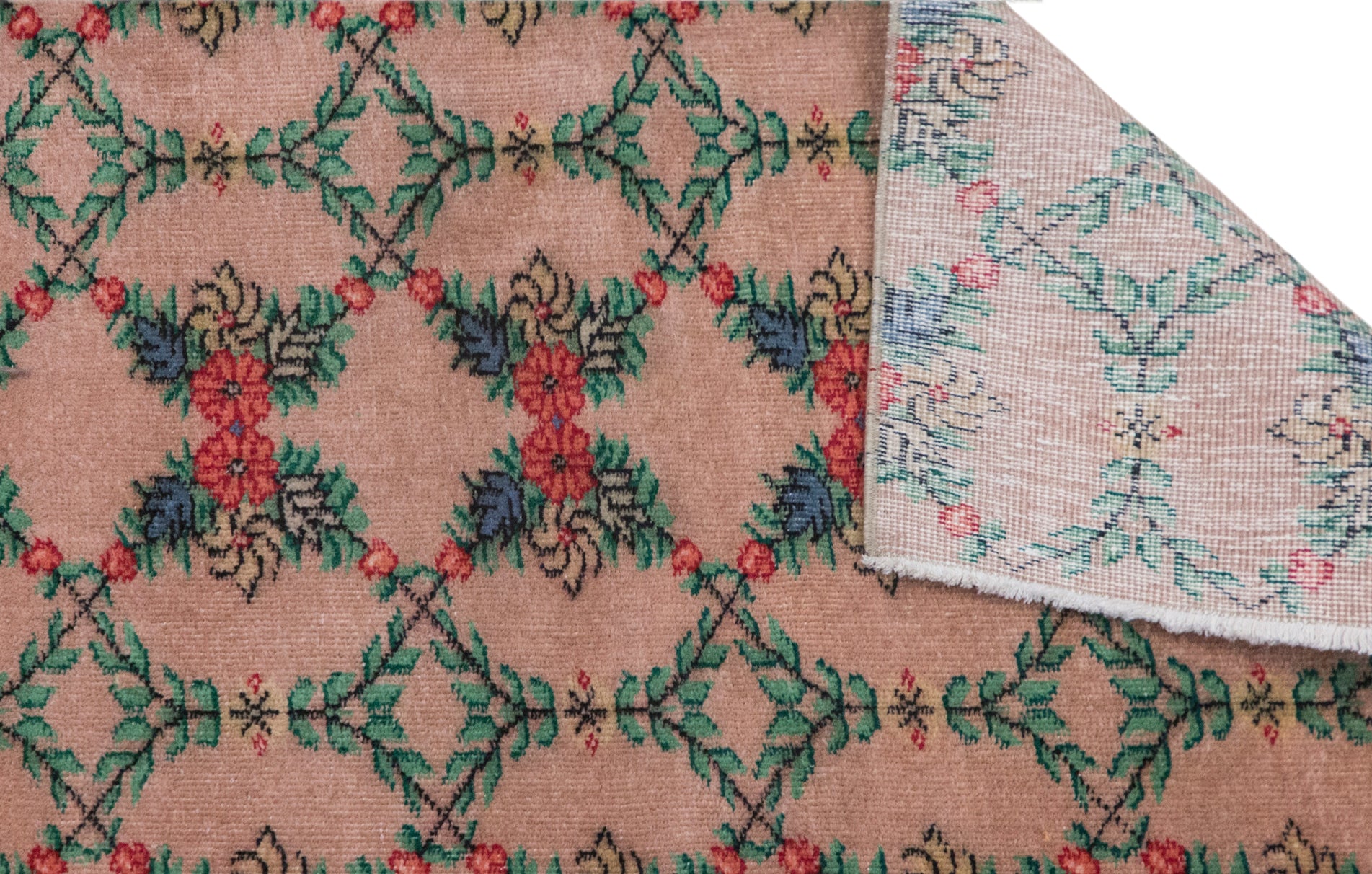 Vintage Turkish Oushak Runner Rug, 73 x 265 cm (2'11" x 10'11")