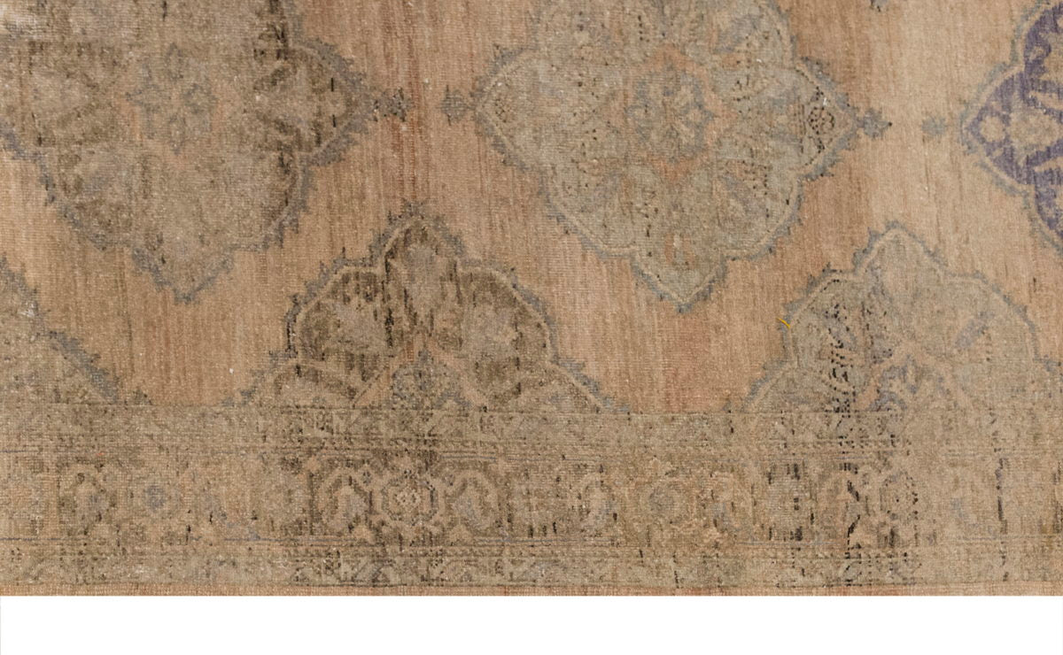 Vintage Turkish Oushak Runner Rug, 155 x 425 cm / 5.1 x 13.9 ft