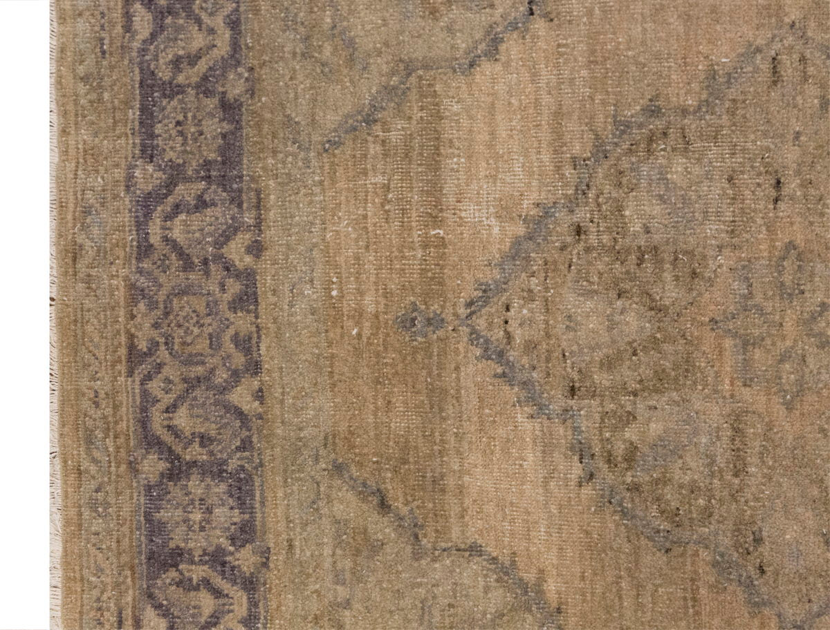 Vintage Turkish Oushak Runner Rug, 155 x 425 cm / 5.1 x 13.9 ft
