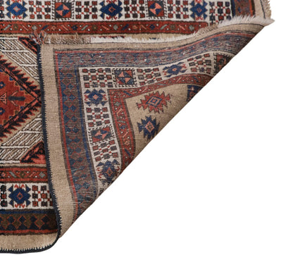 Vintage Turkish Oushak Runner Rug 93 x 345 cm | 3'1" x 11'4" ft
