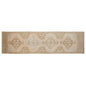Vintage Turkish Oushak Runner Rug 93 x 360 cm/ 2'9 × 11'10 ft