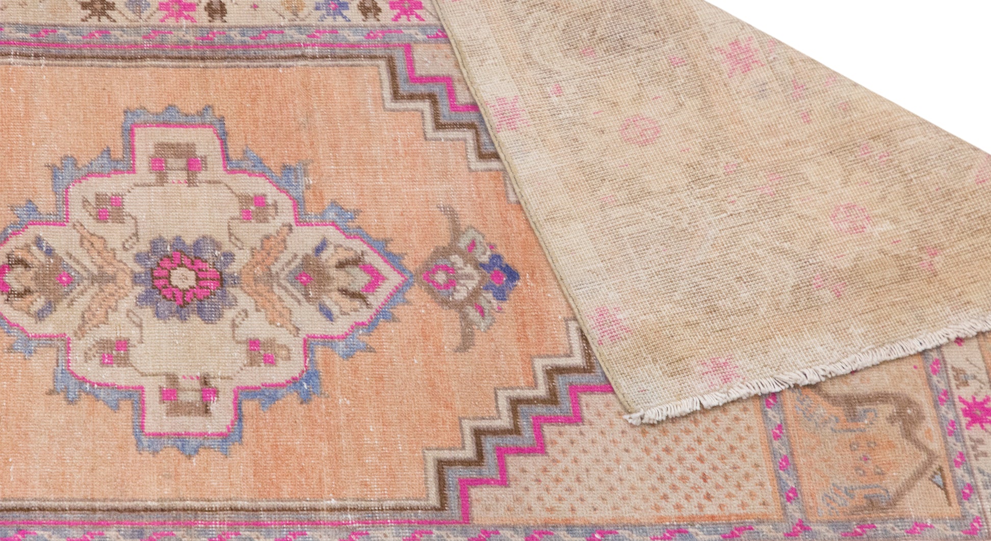 Vintage Turkish Rug,  105x170 cm, 3'7" x 5'7" ft