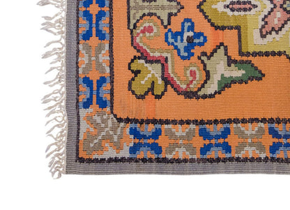 Vintage Turkish Rug, 1.9 x 3.1 ft Rug, 54 x 94 cm