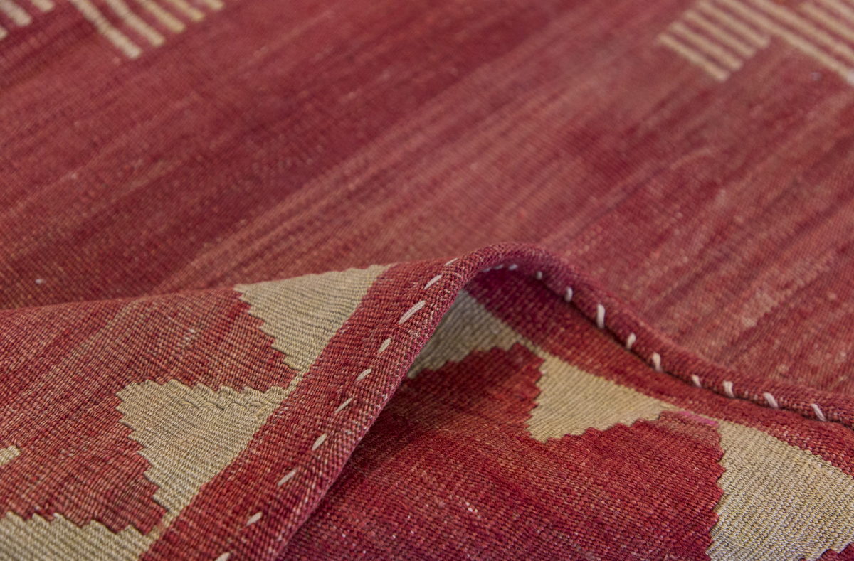 Vintage Turkish Rug, 100 x 113 cm, 3.3 x 3.8 ft