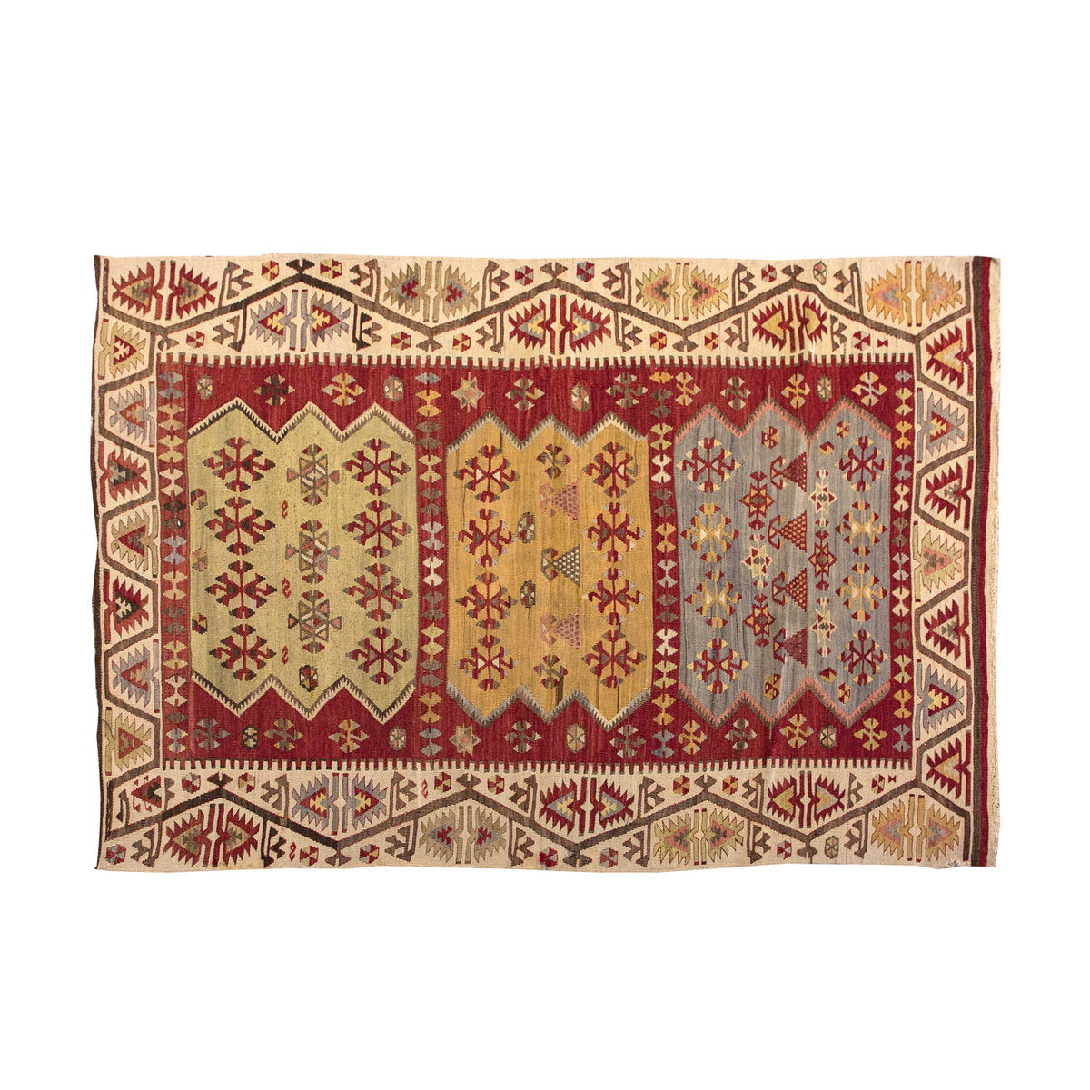 Vintage Turkish Rug, 100 x 150 cm, 3.3 x 4.11 ft
