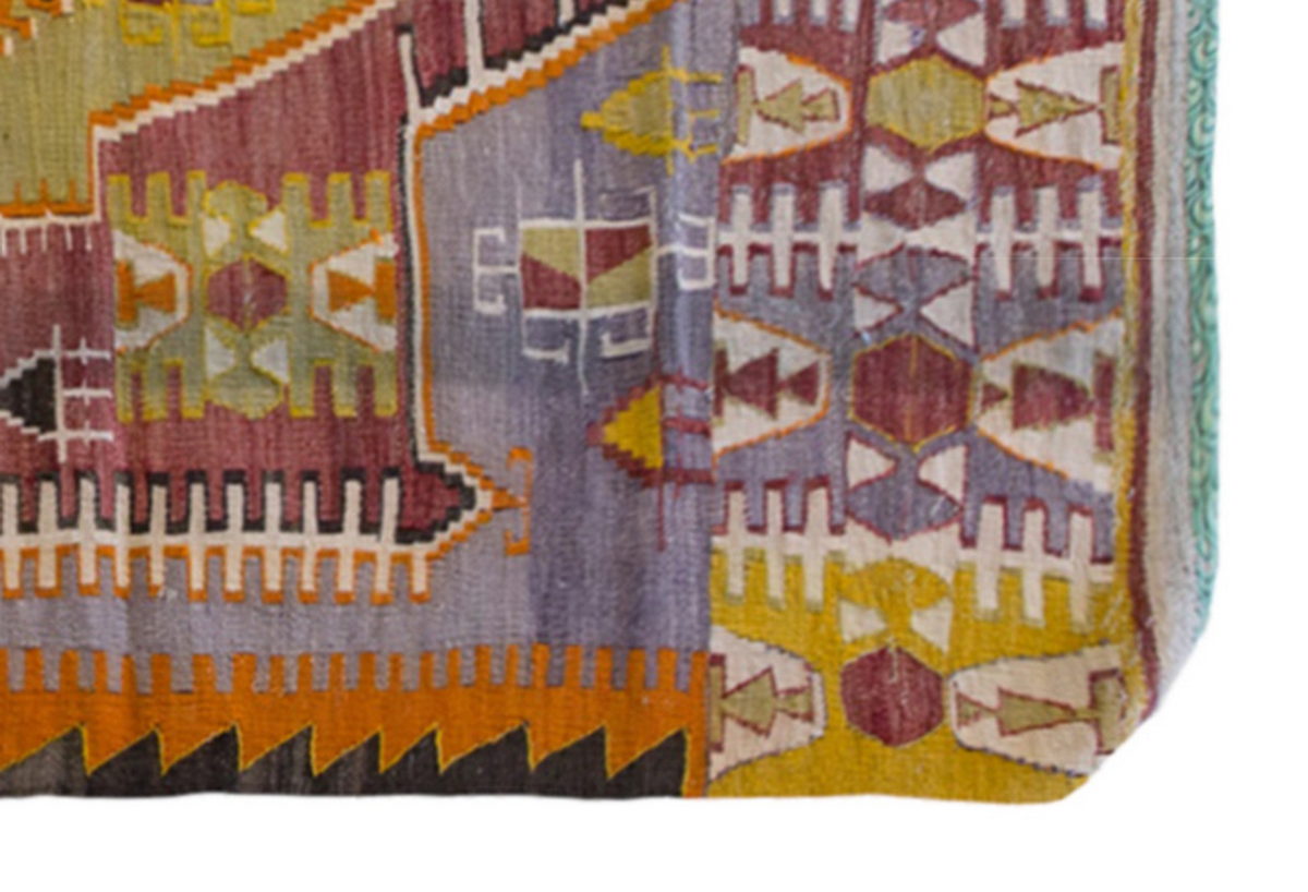 Vintage Turkish Rug, 101 x 130 cm, 3.3 x 4.3 ft
