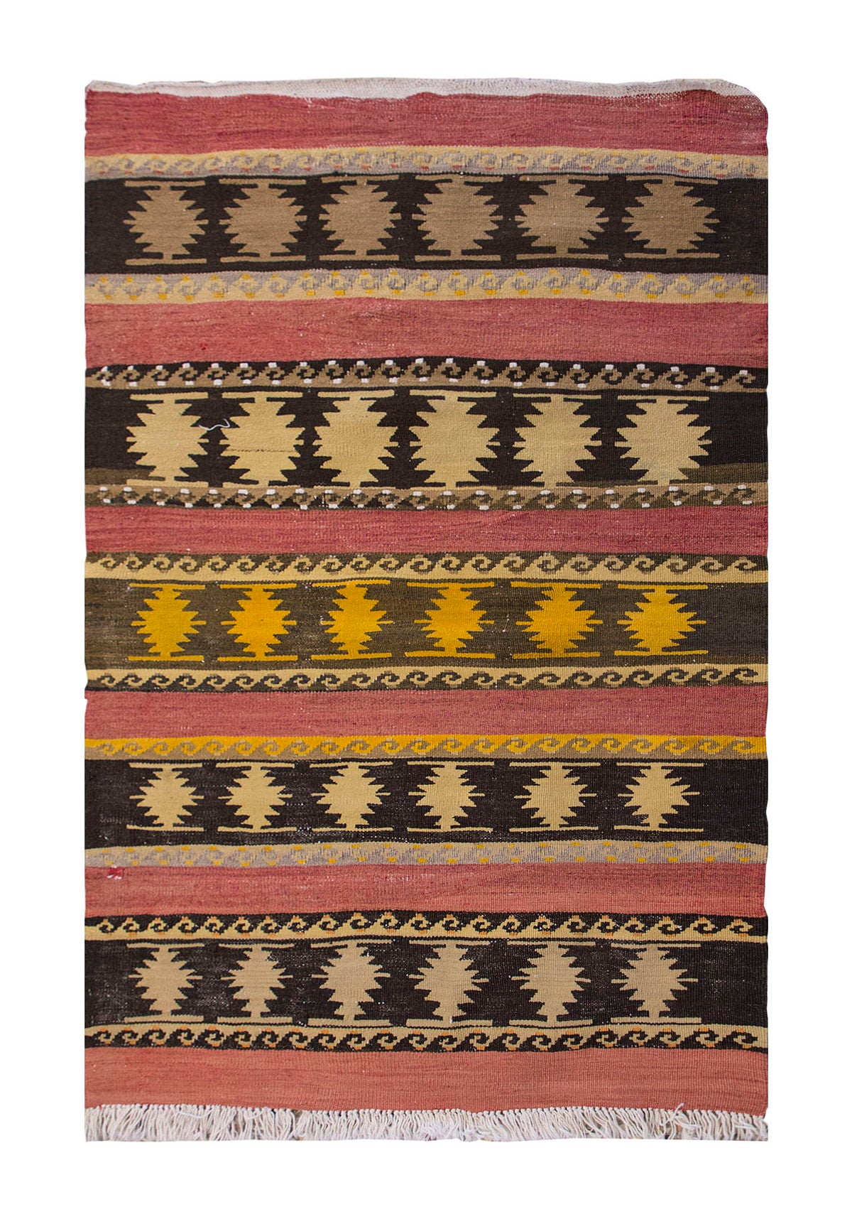 Vintage Turkish Rug, 101 x 157 cm, 3.3 x 5.1 ft