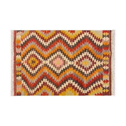 Vintage Turkish Rug, 102 x 138 cm, 3.4 x 4.6 ft