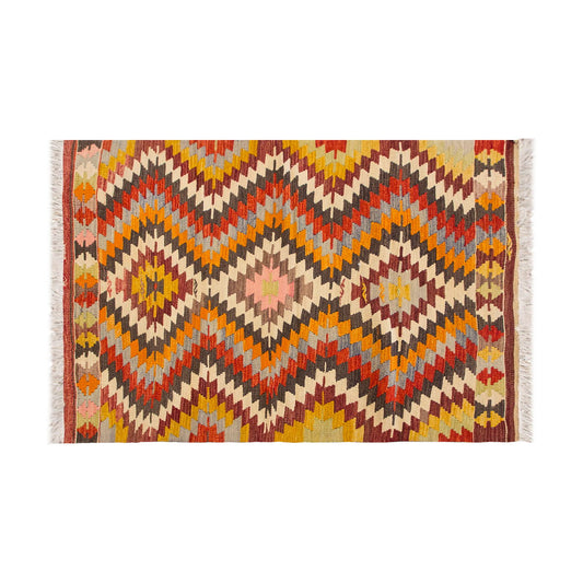 Vintage Turkish Rug, 102 x 138 cm, 3.4 x 4.6 ft