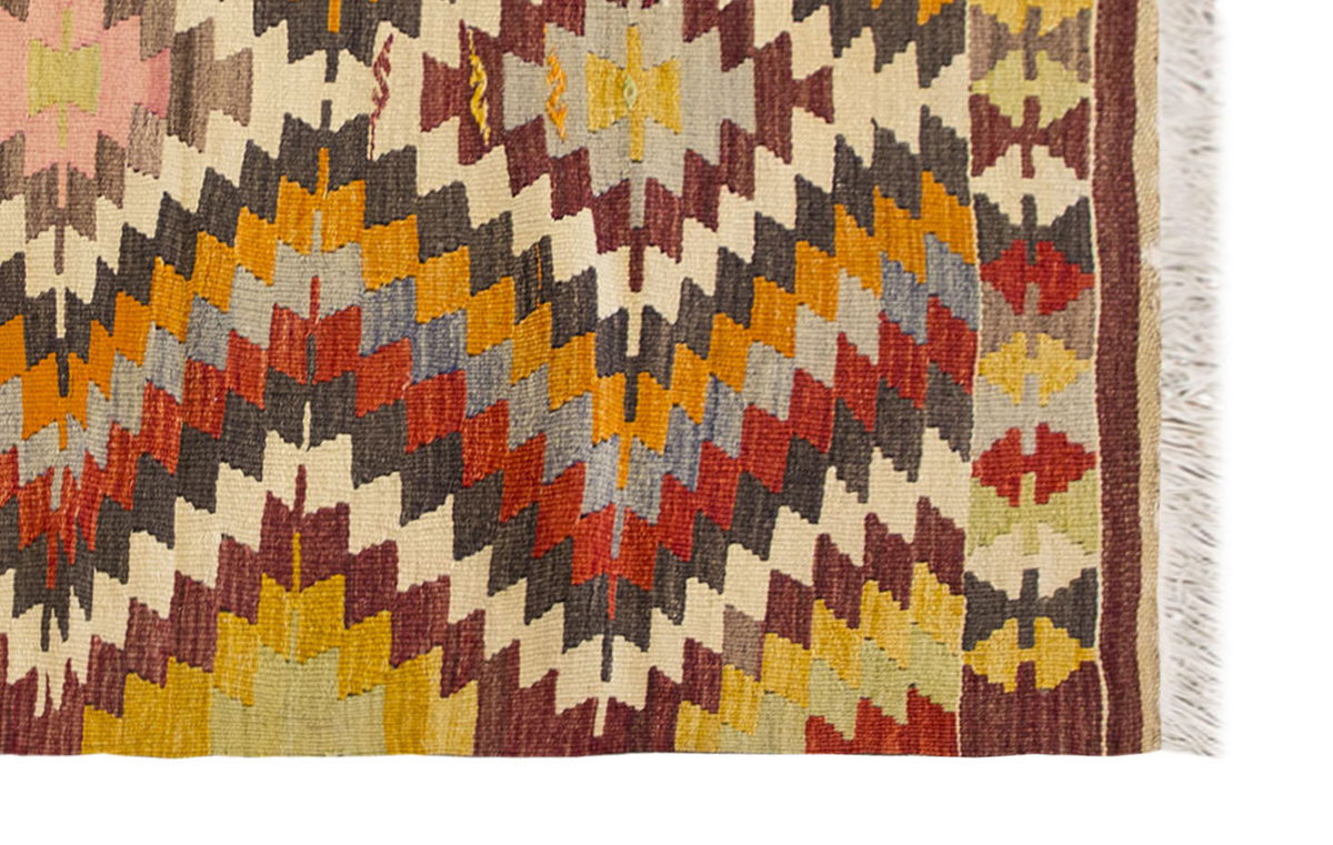 Vintage Turkish Rug, 102 x 138 cm, 3.4 x 4.6 ft