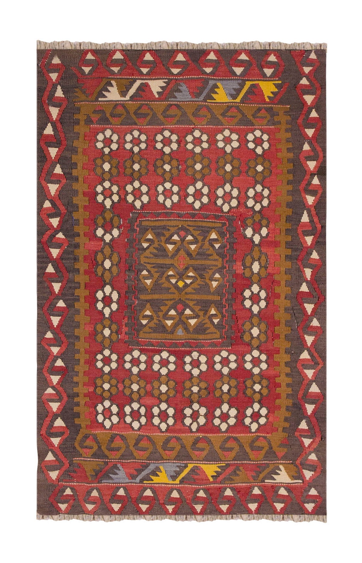 Vintage Turkish Rug, 102 x 150 cm, 3.4 x 4.11 ft